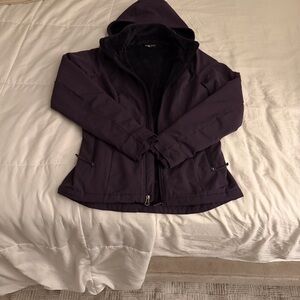 The North Face Women’s Hooded Softshell Jacket - Plum